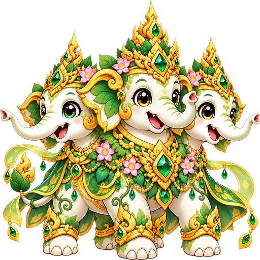 ช้างเอราวัณสามเศียรราชันย์